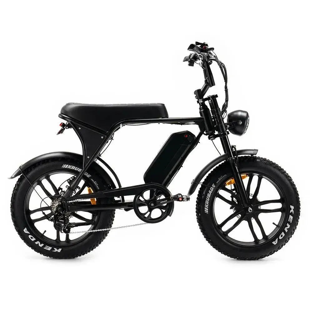 E-bike Huren in Enschede | Jouw Avontuur Begint Hier! 1 OUXI C80 - Zwart