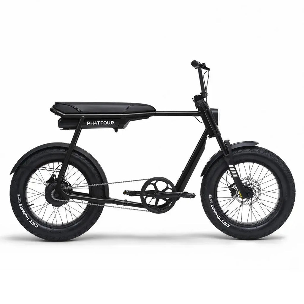 E-bike Huren in Enschede | Jouw Avontuur Begint Hier! 3 Phatfour FLX - Zwart